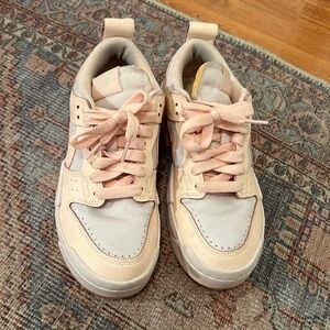 Nike Dunks light pink/ peach